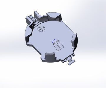 3D модель Держатель батарейки CR 2032