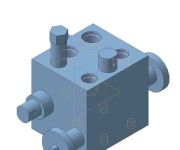 3D модель Делитель расхода ДР-12М