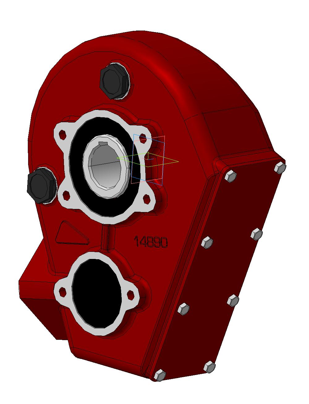 3D модель Редуктор RT250