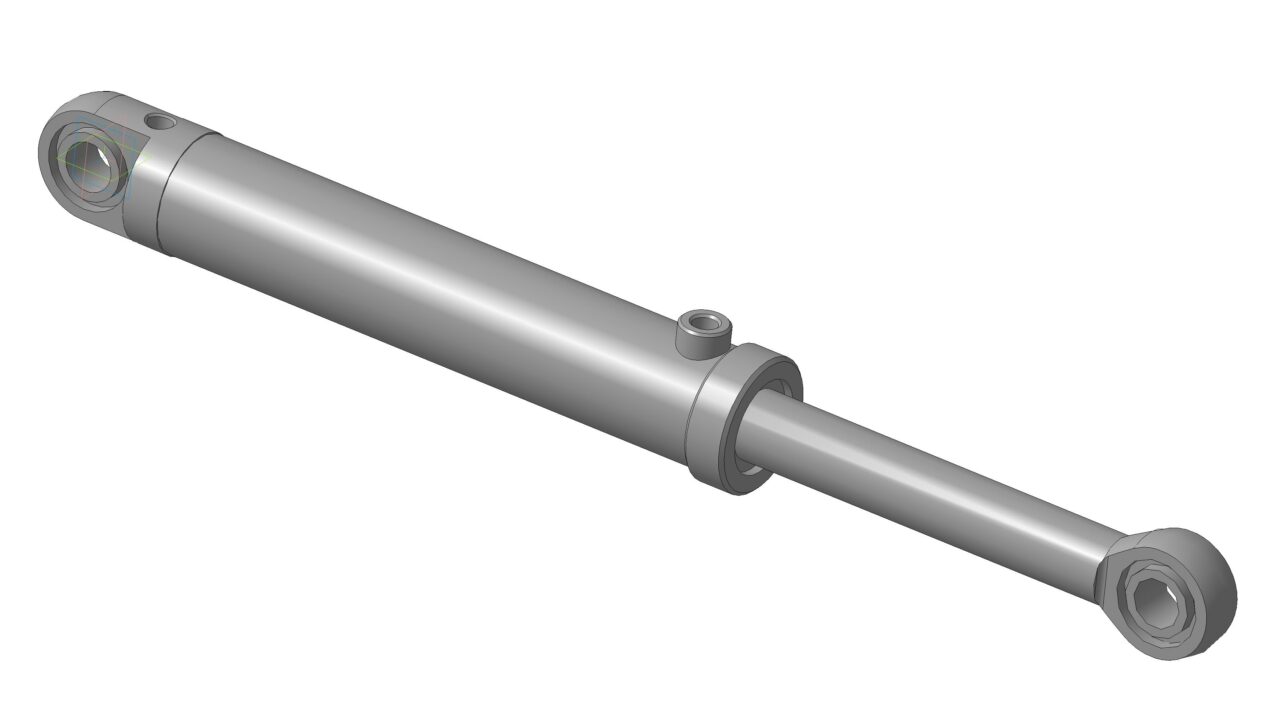 3D модель Гидроцилиндр ЦГ-80.56х400.11.СБ