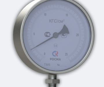 3D модель Манометр Росма ТМ6