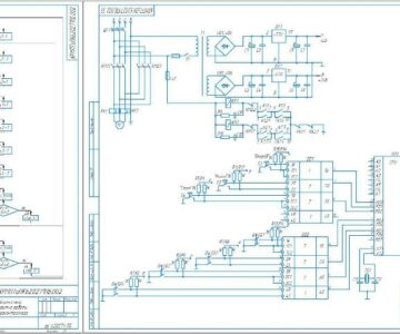Чертеж Разработка системы управления многопозиционным реверсивным электроприводом технологической машины на базе однокристального микроконтроллера