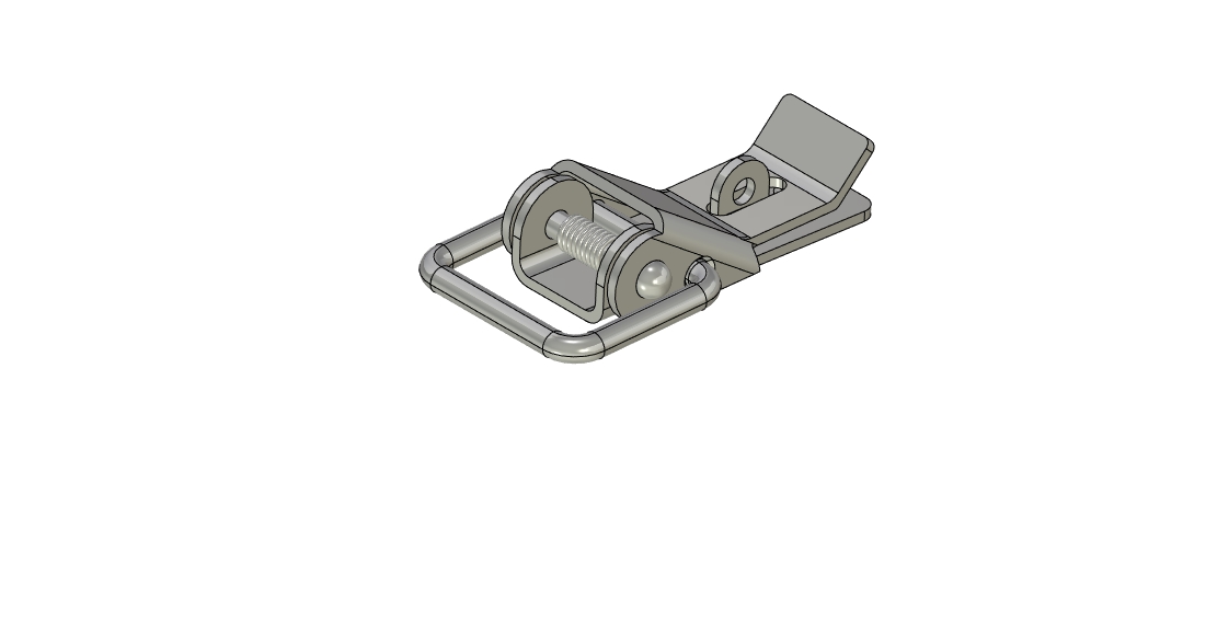 3D модель Замок-защелка ГОСТ 14225-83