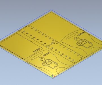 3D модель Мангал разборный JDM