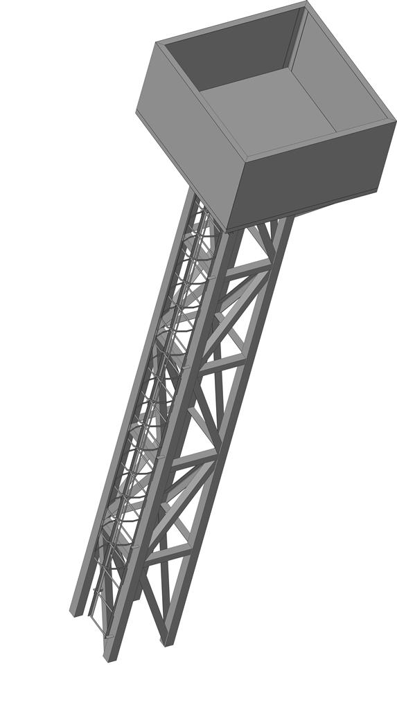 3D модель Наблюдательная вышка