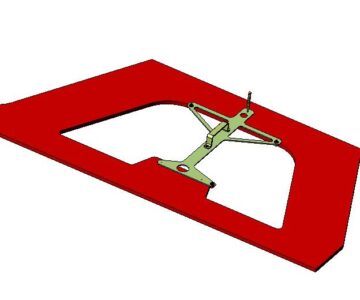 3D модель МКО-2875СБ Шаблон разметочный