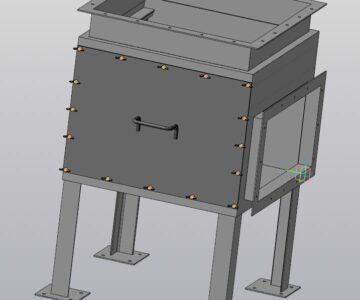 3D модель Короб для фильтра ФВПМет-II-66-48-G2