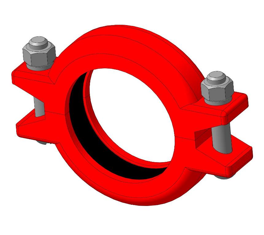 3D модель Компенсатор Victaulic D 89-159