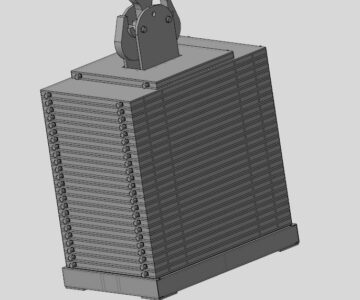 3D модель Испытательный груз на 125т