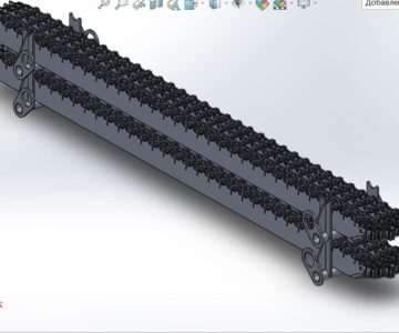 3D модель Траверс-накопитель для хранения и транспортировки прутка, полосы и прочего "длинномера"