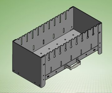 3D модель Складной мангал, переносной