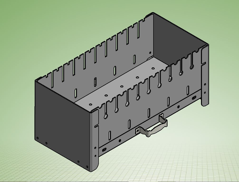 3D модель Складной мангал, переносной