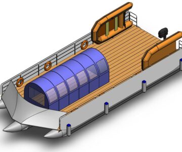 3D модель Катамаран морской