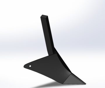 3D модель Плуг в SolidWorks