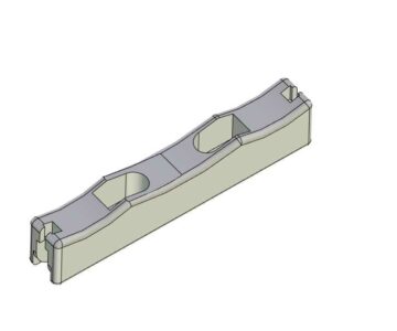 3D модель Пресс-форма ручки чемодана