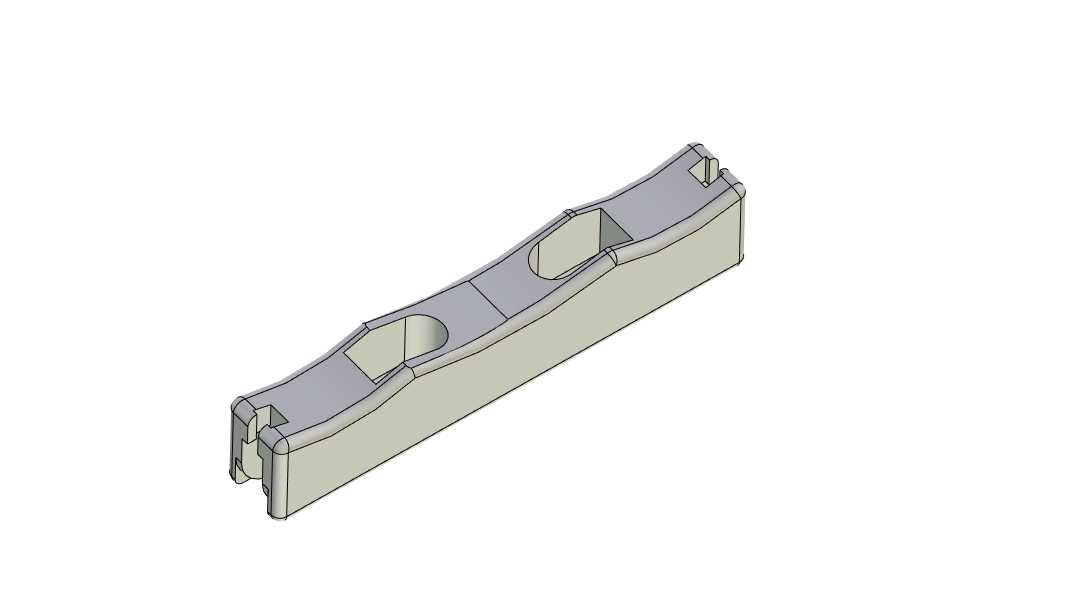 3D модель Пресс-форма ручки чемодана