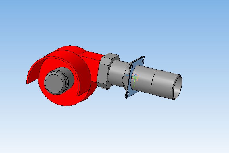 3D модель Горелка Baltur TBG 120P