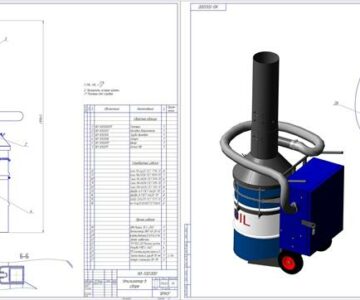 3D модель Утилизатор нефтешламов