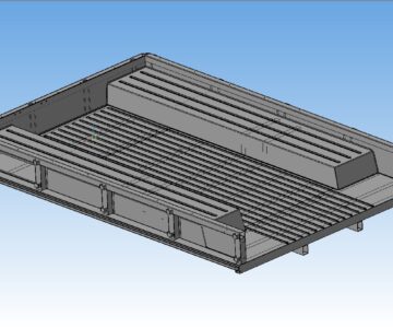 3D модель Платформа укрытия П-18