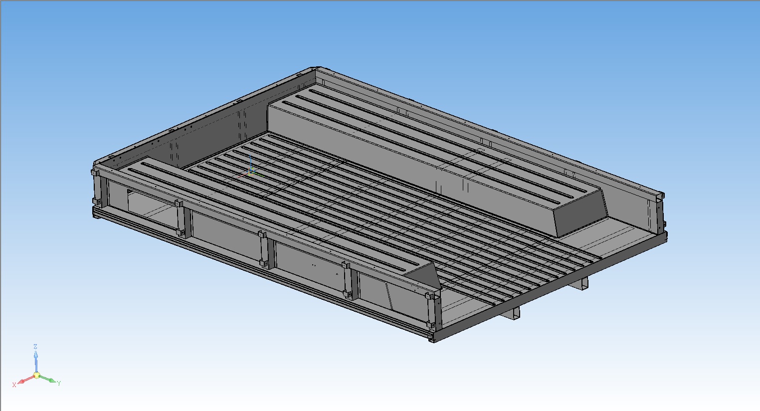 3D модель Платформа укрытия П-18