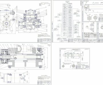 Чертеж Ремонт вала коробки передач катка Д-338