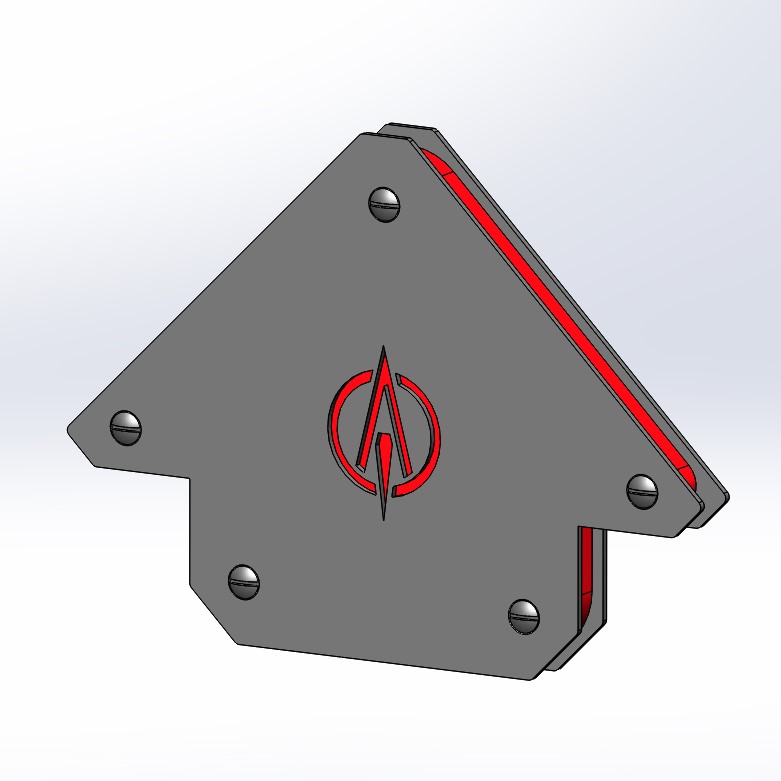 3D модель Магнитный держатель для сварки