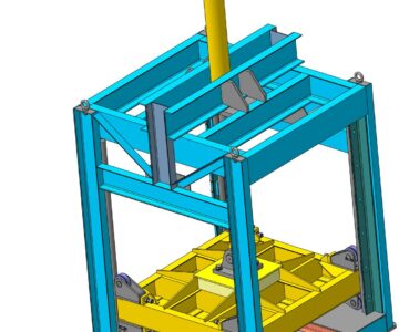 3D модель Пресс 50т