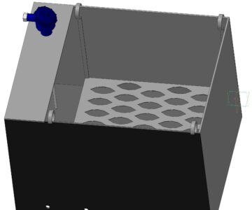 3D модель Установка нагрева подшипников в масле