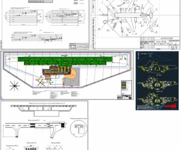 Чертеж Маркировка аэродрома, дизайн и генеральный план аэропорта