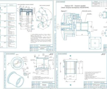 Чертеж Разработка технологического процесса изготовления и обработки детали «Стакан»