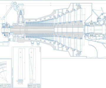 Чертеж Расчет турбины К-55-65