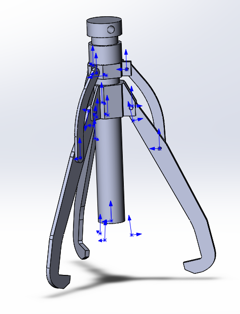 3D модель Съемник подшипников универсальный