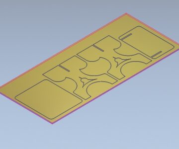 3D модель Табурет разборный