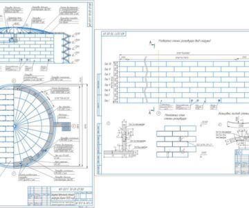 Чертеж Проектирование резервуара РВС-10000
