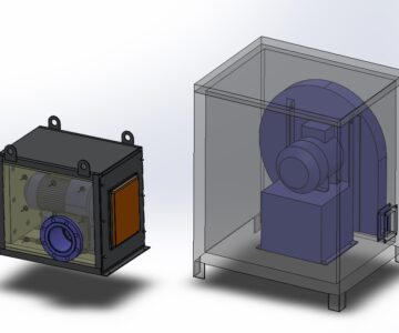 3D модель Вентиляторы центробежные MHR672, ВР-300