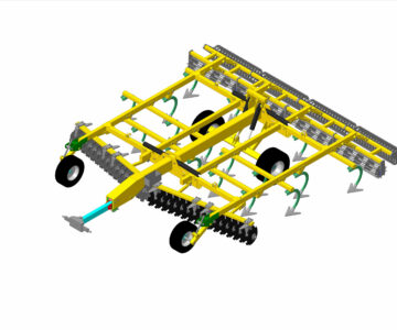 3D модель Культиватор АК-6