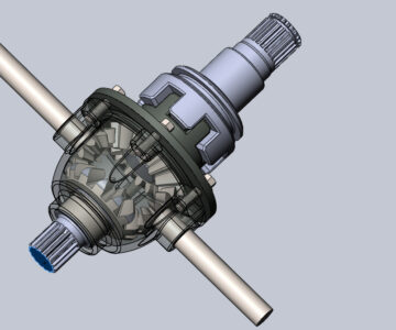 3D модель Дифференциал ГАЗ-53