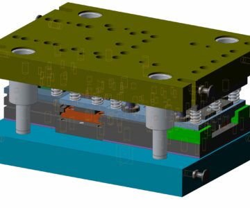 3D модель Штамп "Соединитель профилей 1-уровневый П60х27" (Краб)