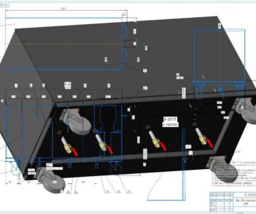 3D модель Бак очистки СОЖ