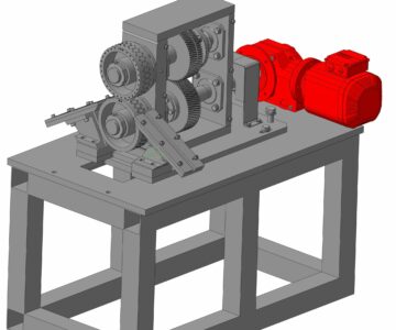 3D модель Ротационная машина штамповки