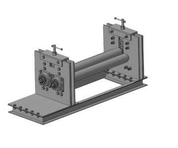 3D модель Станок вальцовочный 3D Модель