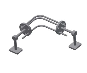 3D модель Локтевой механизм в Inventor