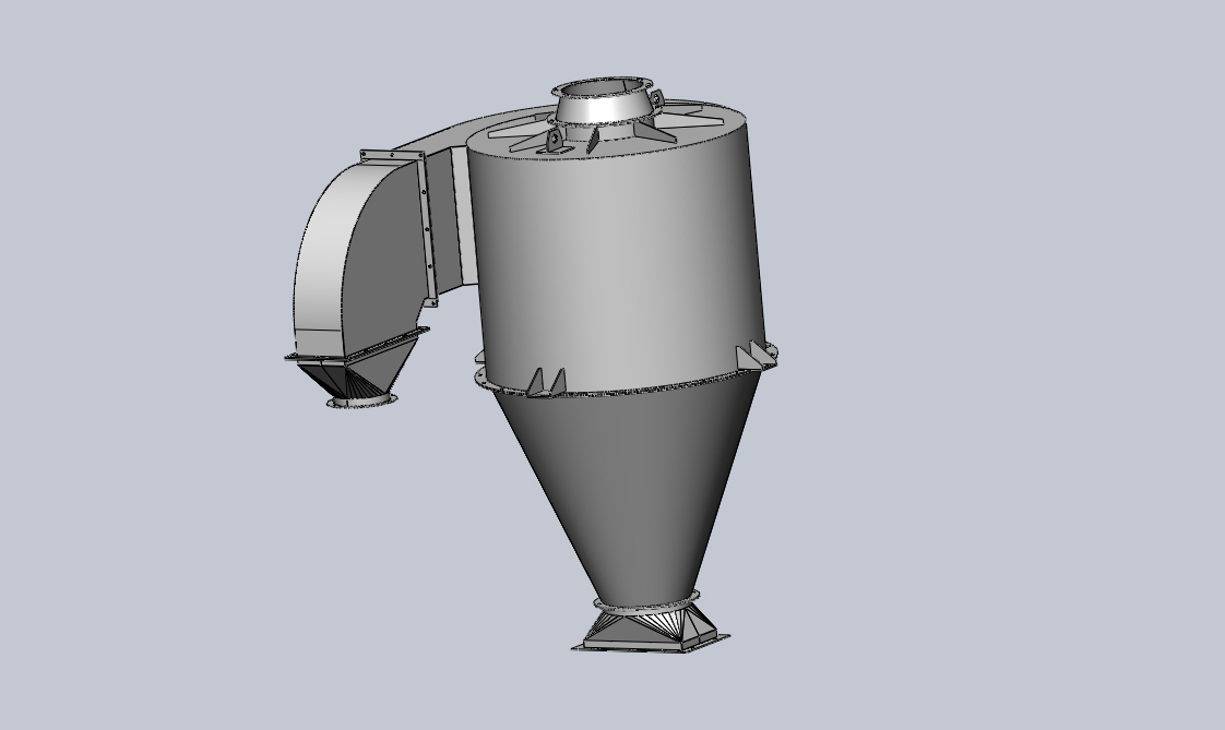 3D модель Циклон 1000 3D Модель