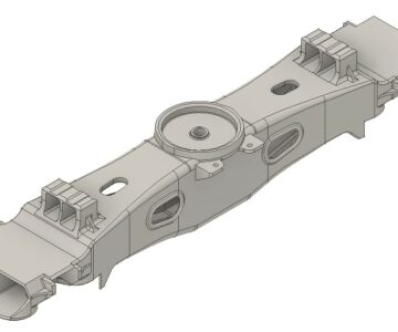 3D модель Надрессорная балка 18-100 (23,5)