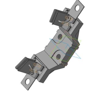 3D модель Держатель предохранителя