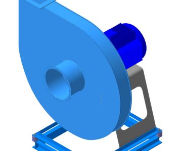 3D модель Вентилятор ВР140-15№10