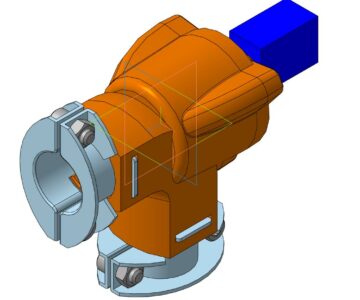 3D модель Клапан ASCO пневматический