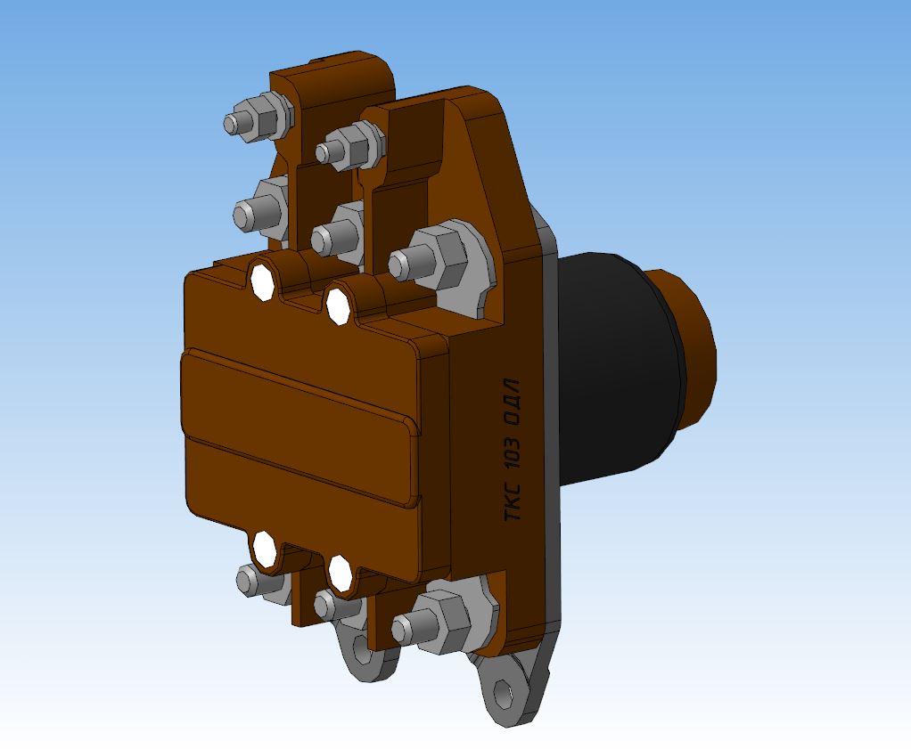3D модель Контактор электромагнитный ТКС103ОДЛ