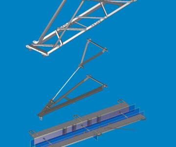 3D модель Траверсы для ВЛ