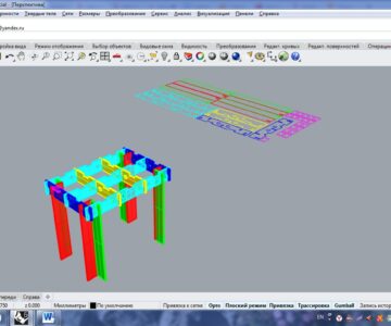 3D модель Универсальный ячеистый стол